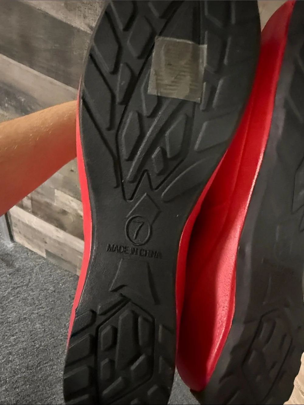 Red Women's Tall Rain Boots